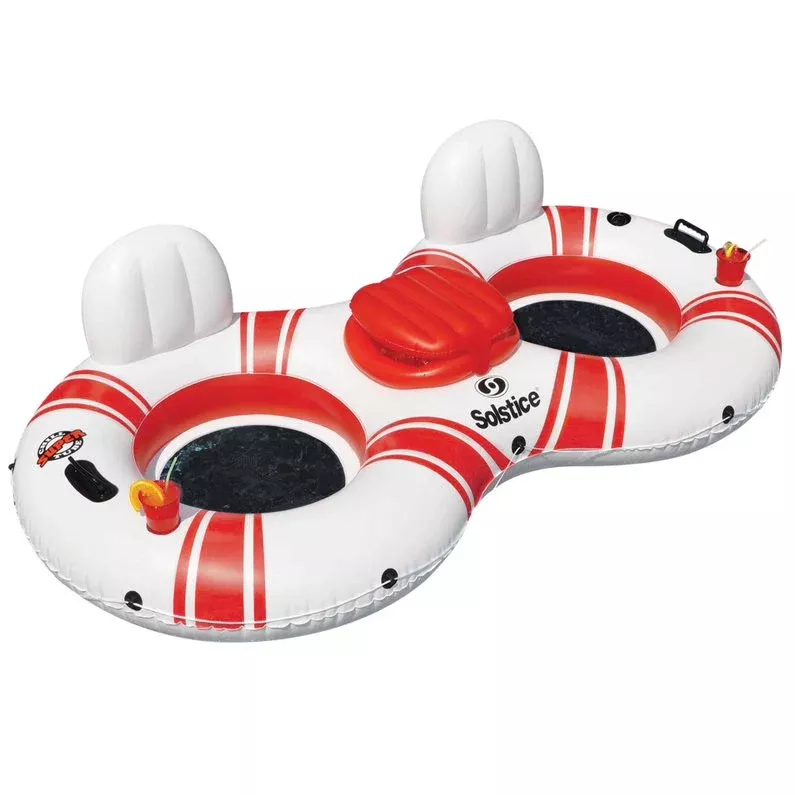 Super Chill 2 Person Tube with Cooler