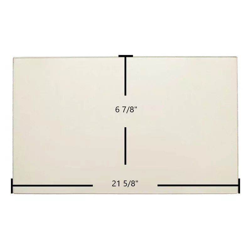 Surdiac 715 Ceramic Glass Panel | 21 5/8″ x 6 7/8″ | Part #4775101