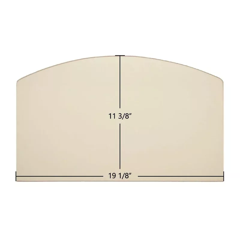 Surdiac Bayard 32 Ceramic Glass Panel | Archtop | 19 1/8″ x 11 3/8″