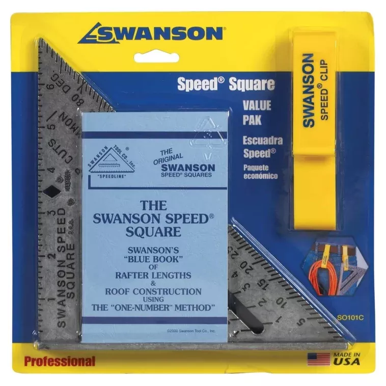 Swanson S0101-C Aluminum Speed Squar, 7" x 7" x 10"