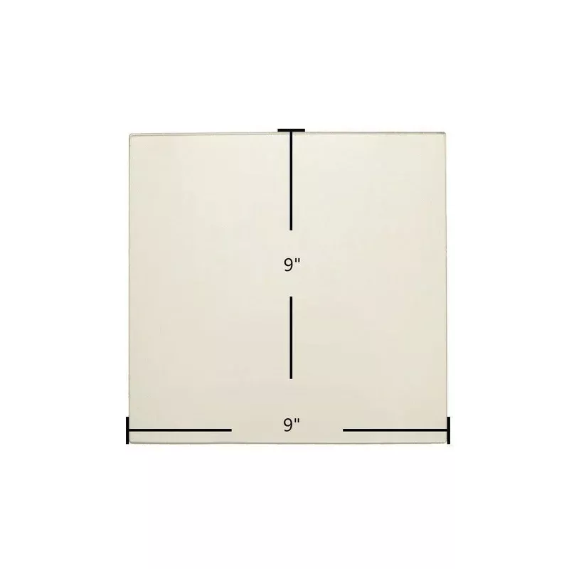 Sweet Home Ceramic Glass Panel | 9″ x 9″ | Part #AC-G9-1