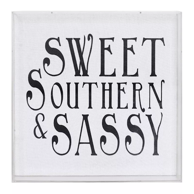 Sweet Southern & Sassy Wall Sign, 12"