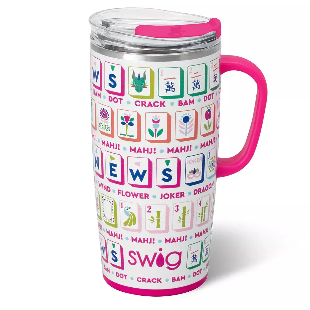 Swig - Mahjong Travel Mug, 22 Ounce