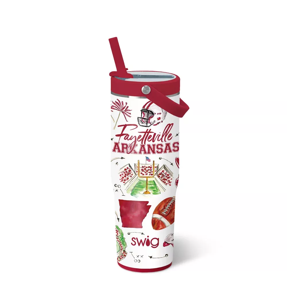 Swig - Tailgates in Fayetteville Leakproof To-Go Tumbler