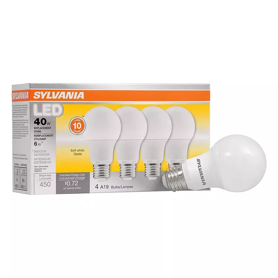Sylvania 6w 450 Lumen Semi Directional LED Bulb - 4 pk