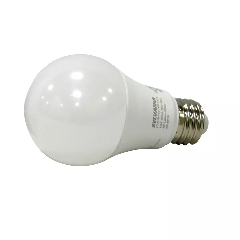 Sylvania 79282 General Purpose LED Light Bulbs, 8.5 Watts, 120 Volt