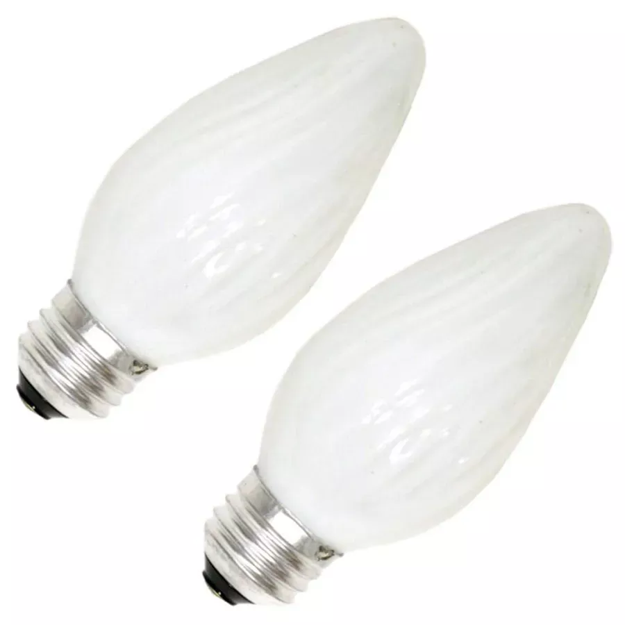 Sylvania Decor Flame Tip Light Bulb - 2 pk - 25w - Soft White