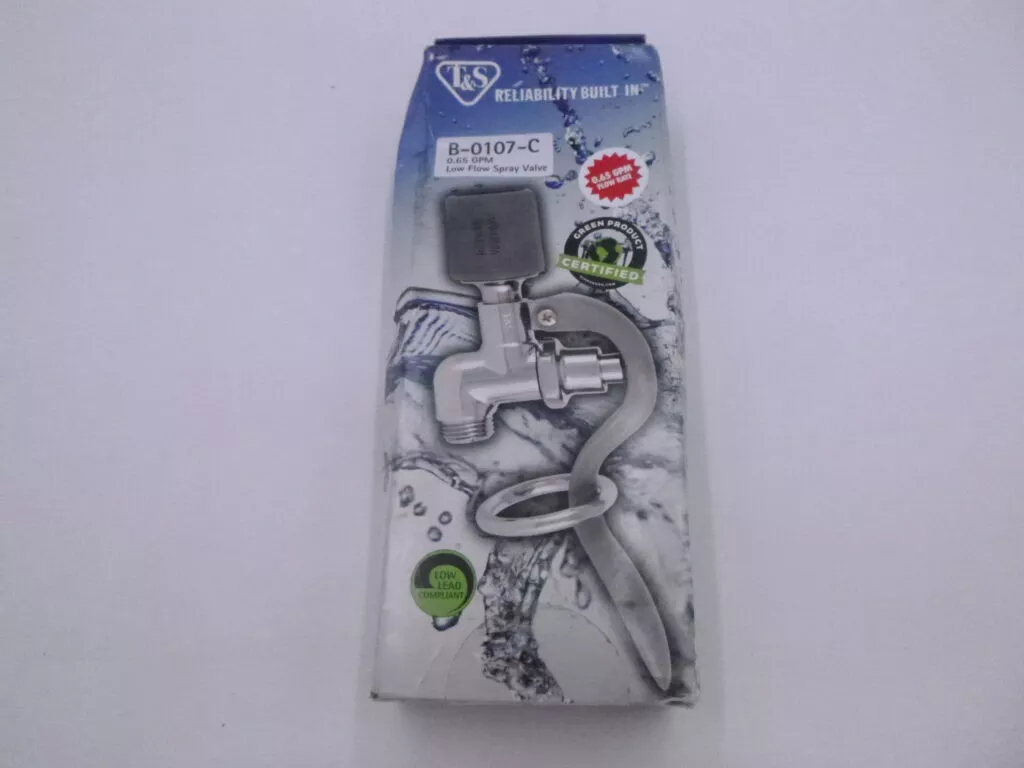 T&S B-0107-C Ultimate Low Flow Pre-Rinse Spray Valve – 0.65 GPM