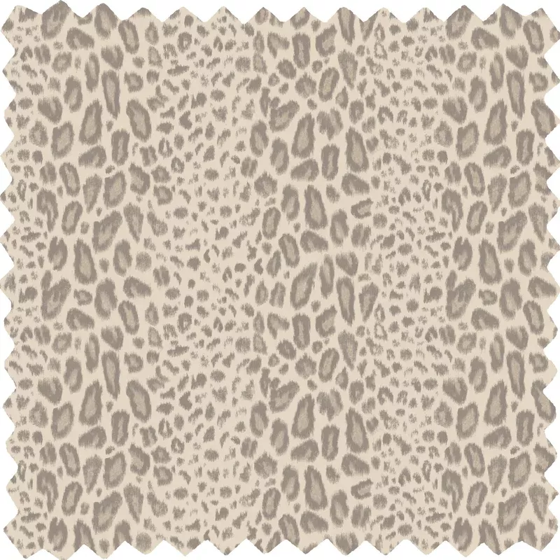 Tabby Kat Oyster Linen Stripe Fabric