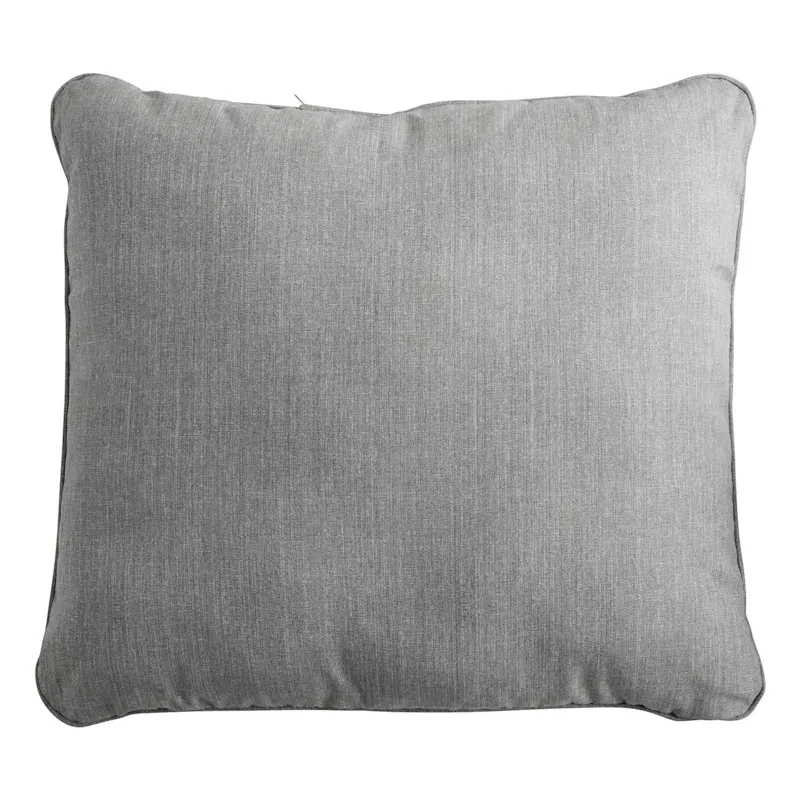 Tahiti Silver Outdoor Corded Back Cushion