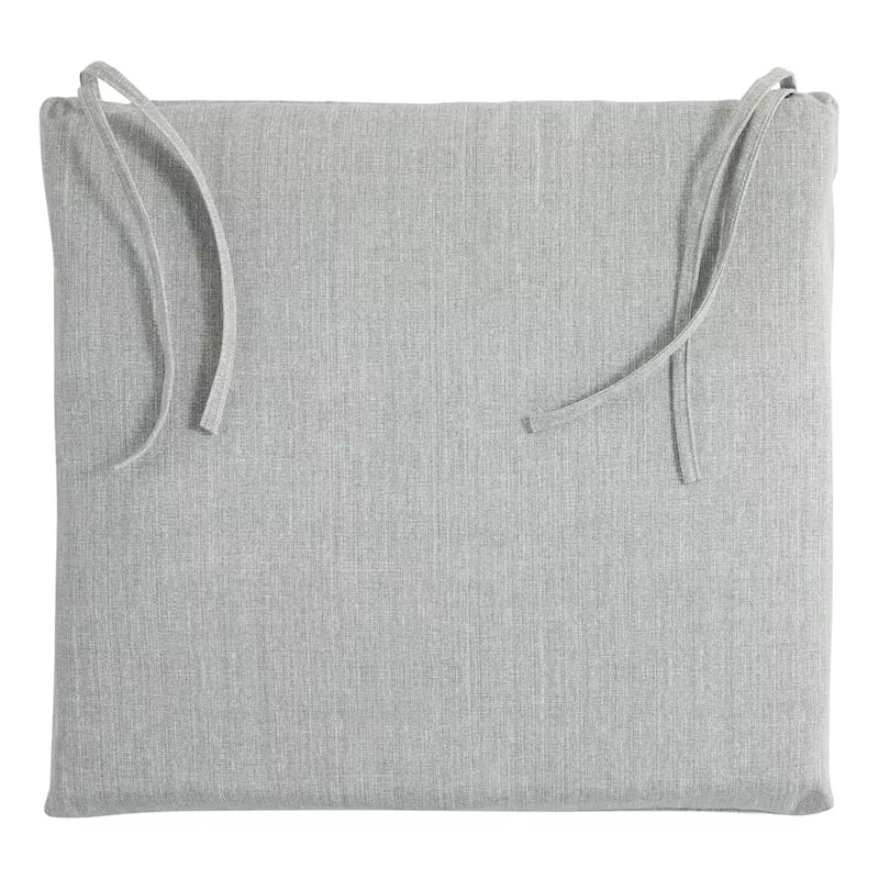 Tahiti Silver Outdoor Square Seat Cushion