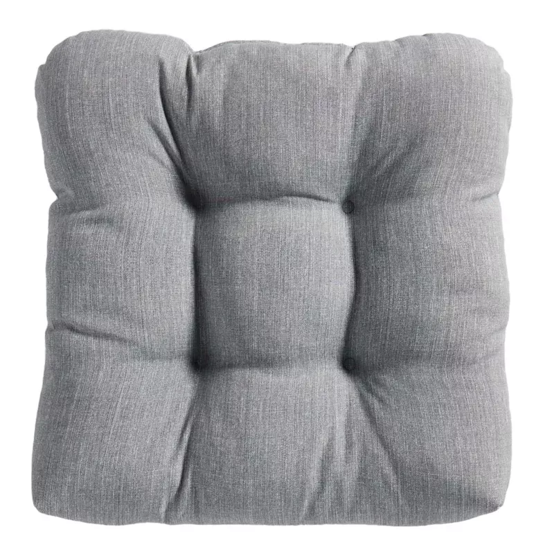 Tahiti Silver Outdoor Wicker Seat Cushion