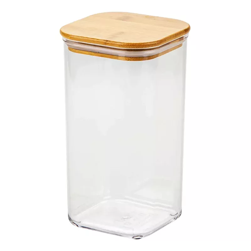 Tall Food Storage Container with Bamboo Lid, 57.5oz