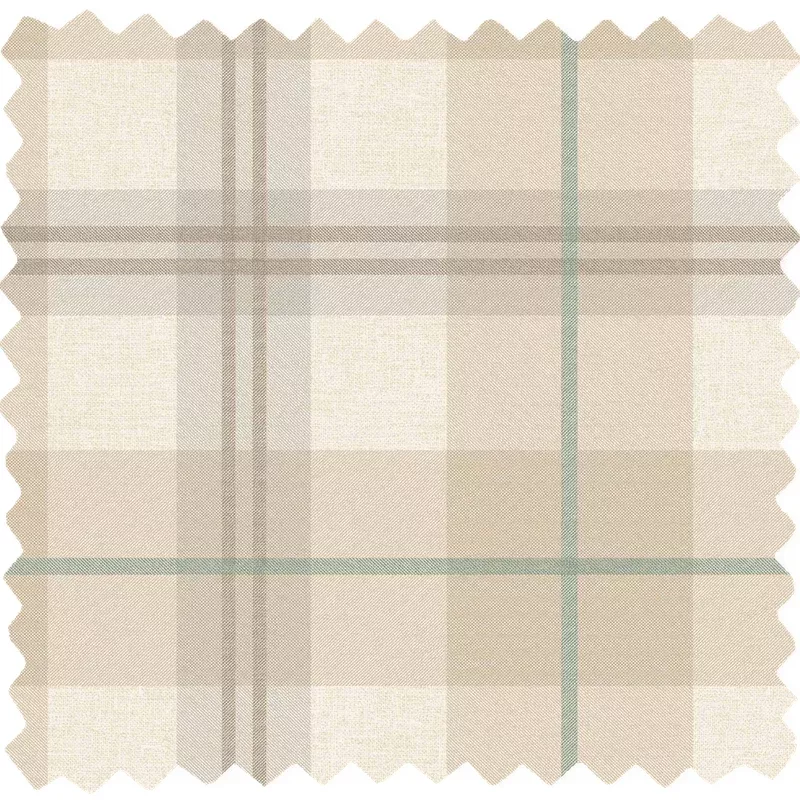 Tartanowski Oat Latte Linen Fabric
