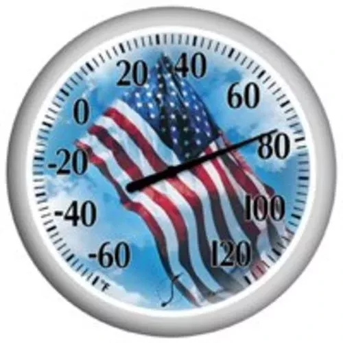 Taylor Precision 90007-215 Patio Dial Us Flag, 13"