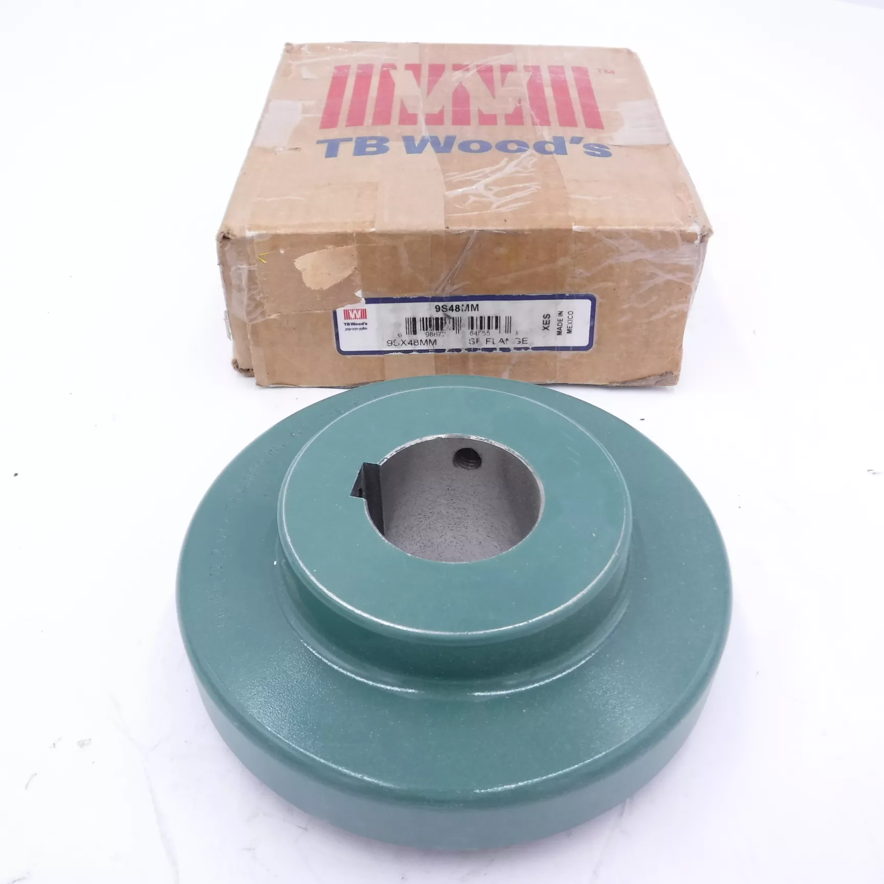 TB Woods Sure-Flex Coupling Flange Size 9, 48MM Bore Type S, 9S48MM