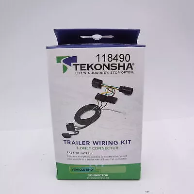 Tekonsha 118490 Trailer Wiring Connector for 2009-2012 Volkswagen Routan