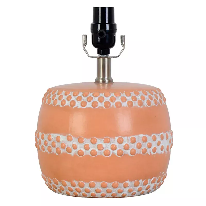 Terracotta Textured Accent Lamp, 11"