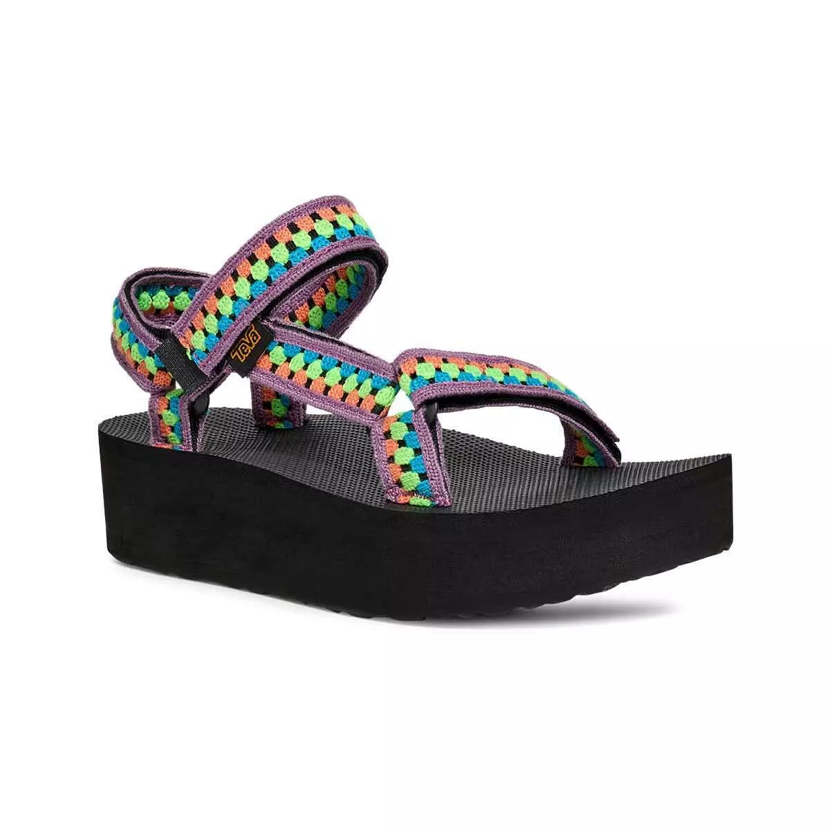 TEVA Women's Flatform Universal Crochet Sandals