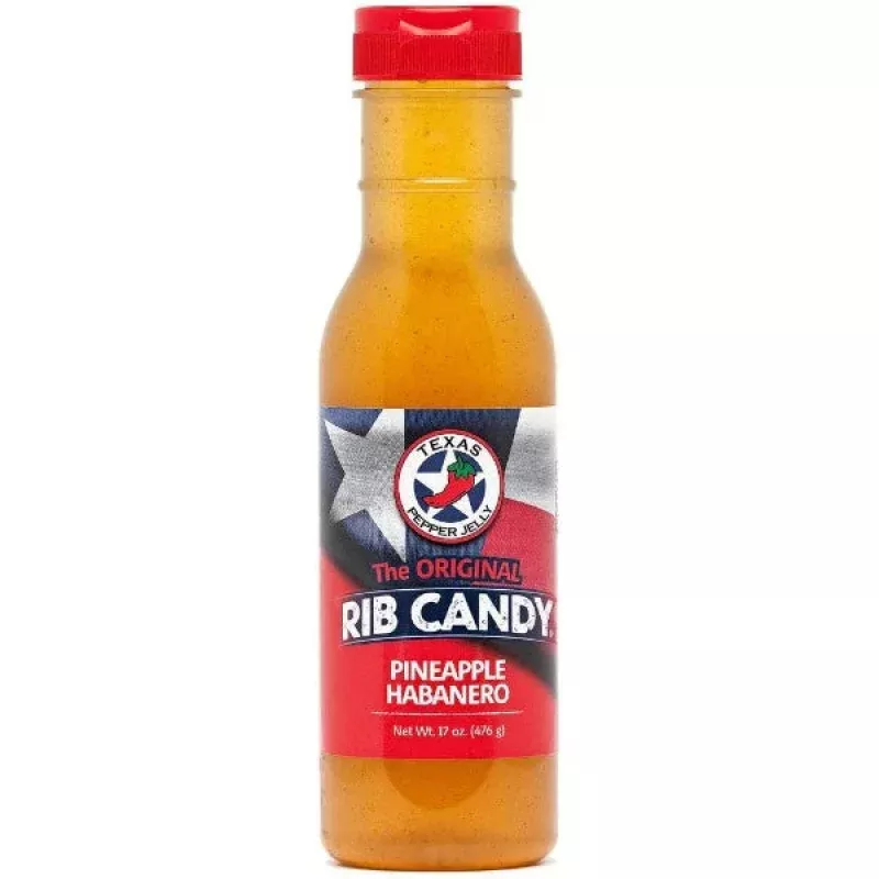 Texas Pepper Jelly Pineapple Habanero Rib Candy