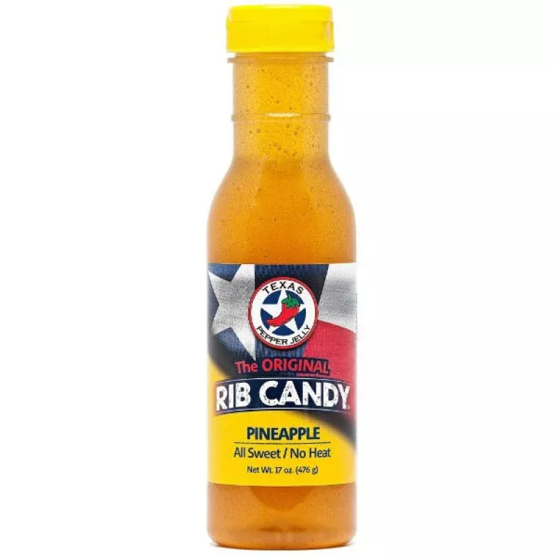 Texas Pepper Jelly Pineapple Sweet Rib Candy