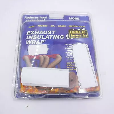 Thermo-Tec 11001 Natural Exhaust Insulating Header Wrap 1″ x 50′