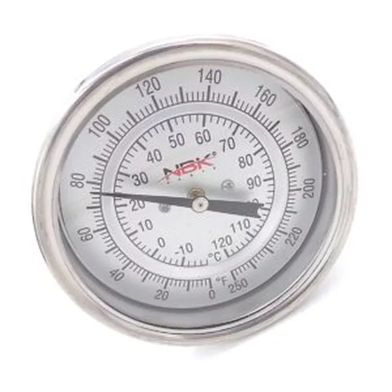 Thermometer 0250F (20120C) 3″ Dial 6″ Stem | NBK-20813