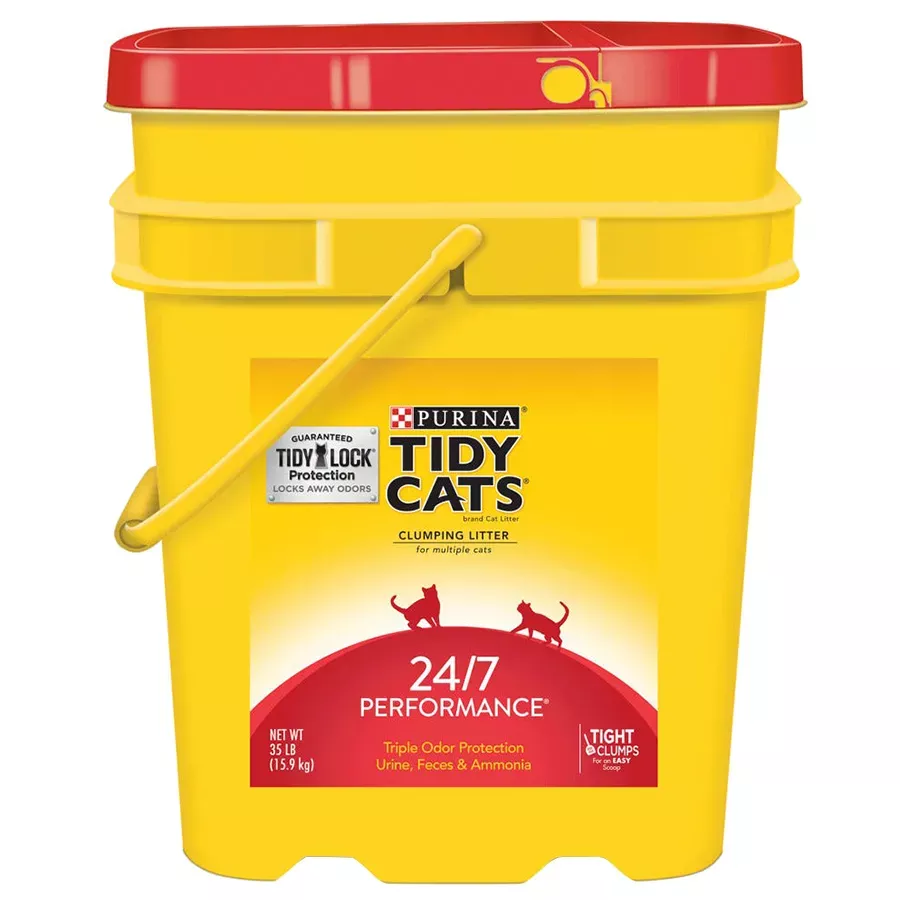 Tidy Cat Performance Clumping Litter for Multiple Cats - 35 lb