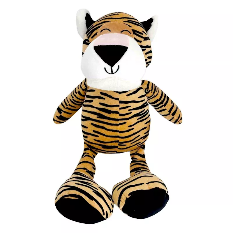 Tiger Plush Pillow, 7x13