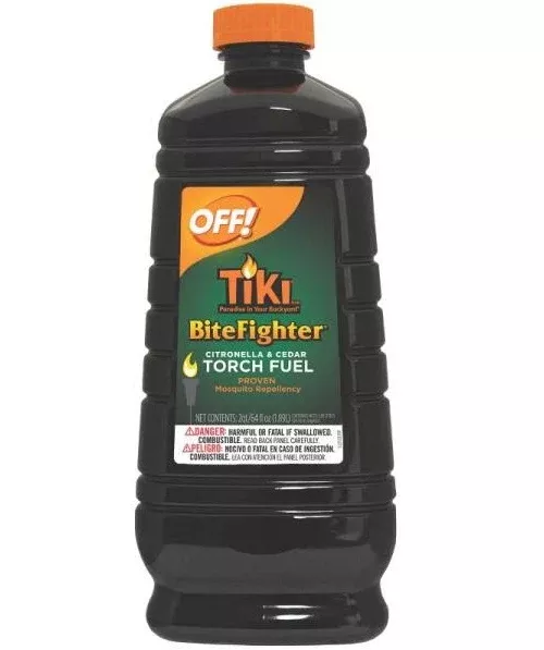 Tiki 1215090 Off! Bite Fighter Torch Fuel, 64 Oz