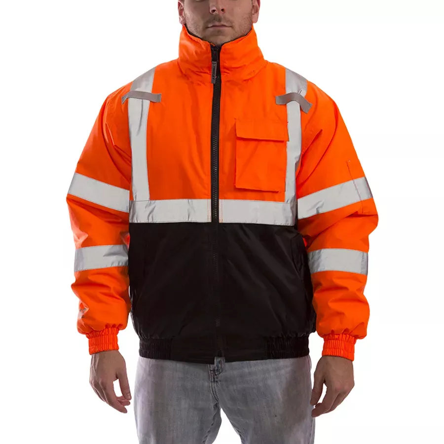 Tingley RubberHigh-Visibility CL3 Bomber II Jacket - Orange