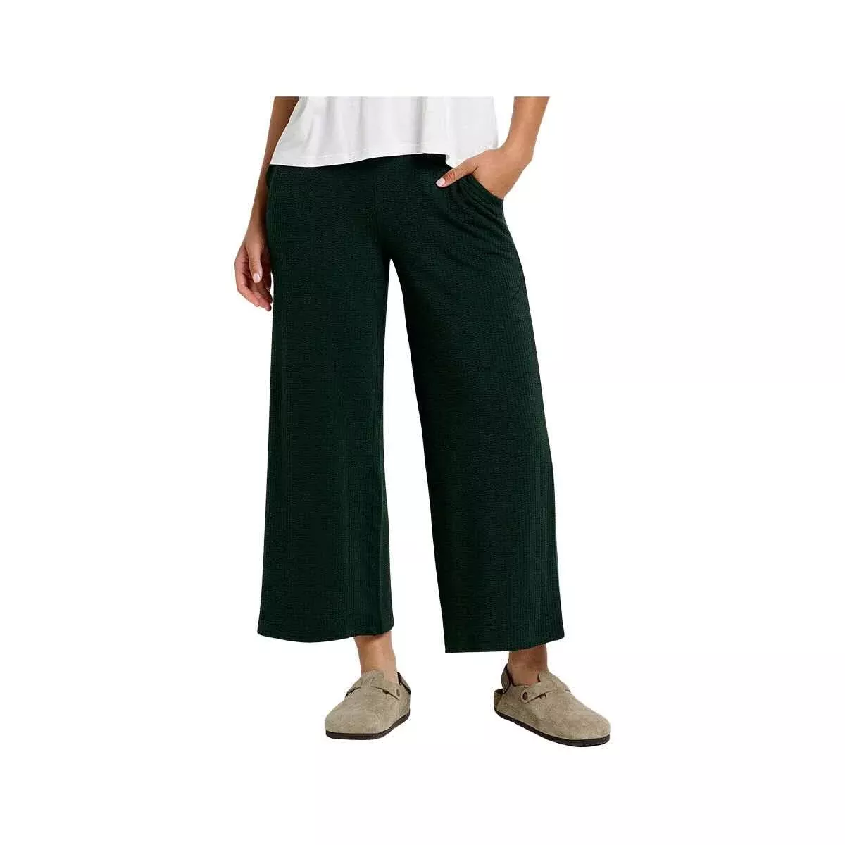 Toad&Co Women's Chaka Wide Leg Crop Pants