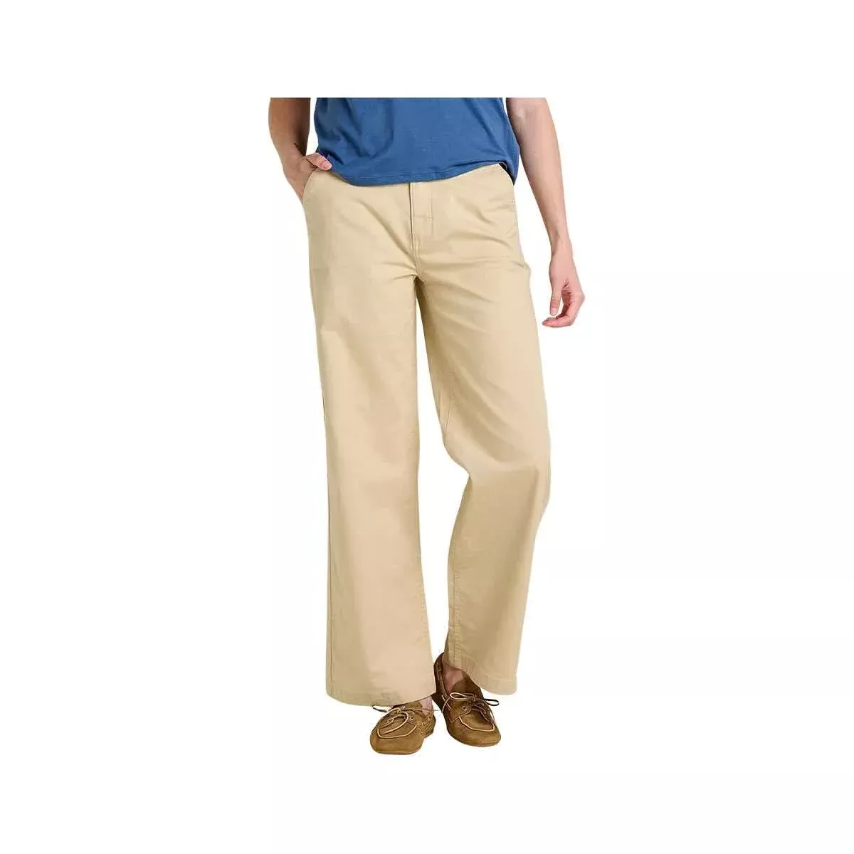 Toad&Co Women's Earthworks Wide Leg Chino Pants