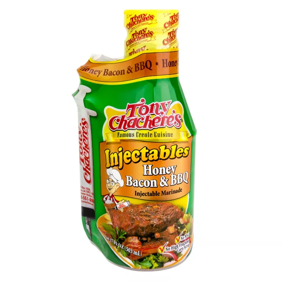 Tony Chachere's Marinade Honey Bacon & BBQ - 17 oz
