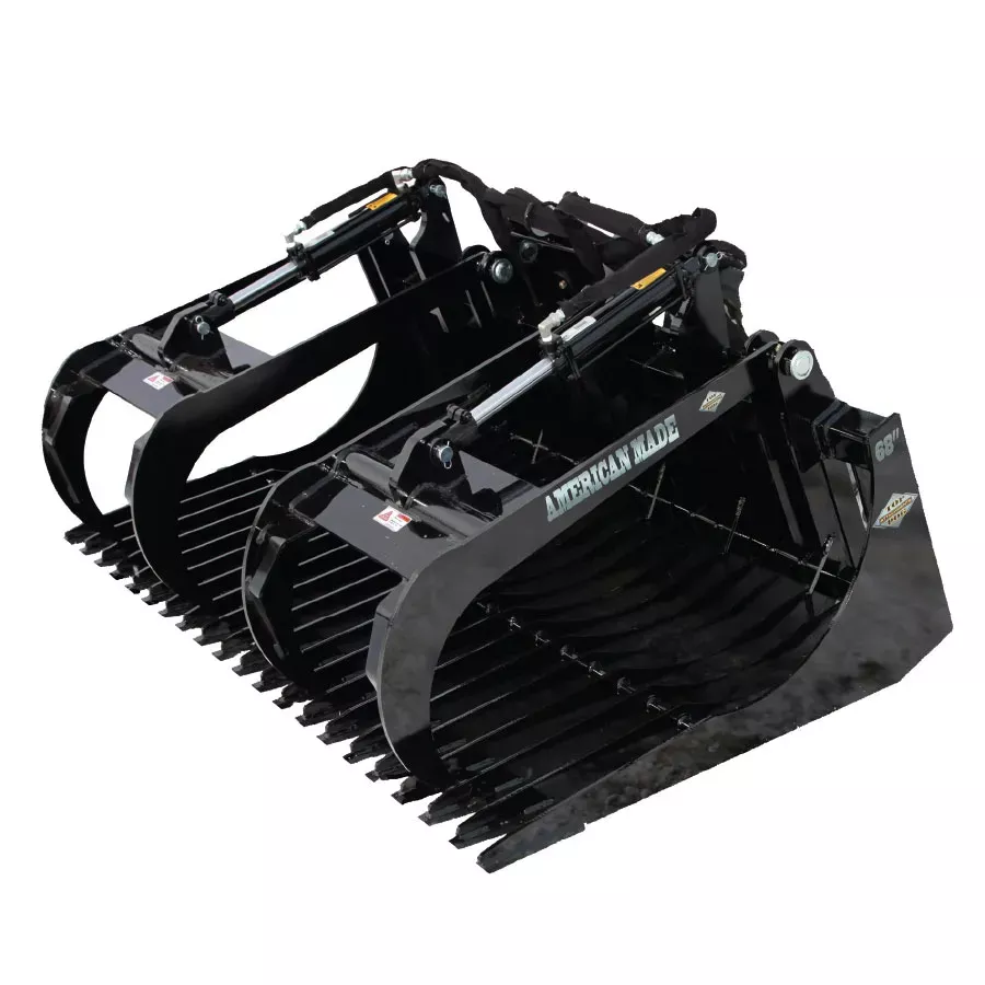 Top Dog Attachments Brush Bucket with Grapple