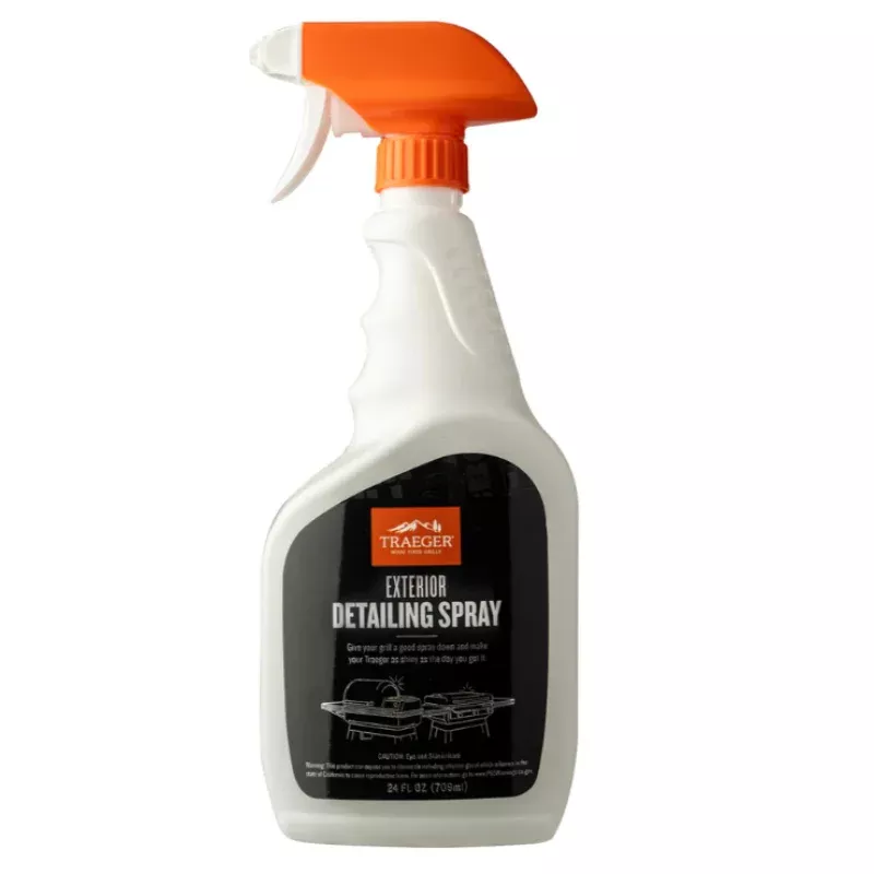 Traeger Wood Fired Grills – Grill exterior detailing spray