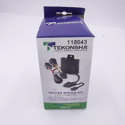 Trailer Wiring Harness Kit For 15-20 Ford Transit 150 250 350 Plug & Play T-One