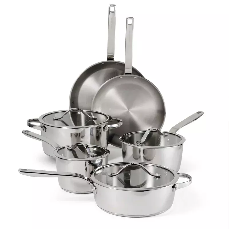 Tramontina 6 Pcs. Tempo Stainless Steel Cookware Set