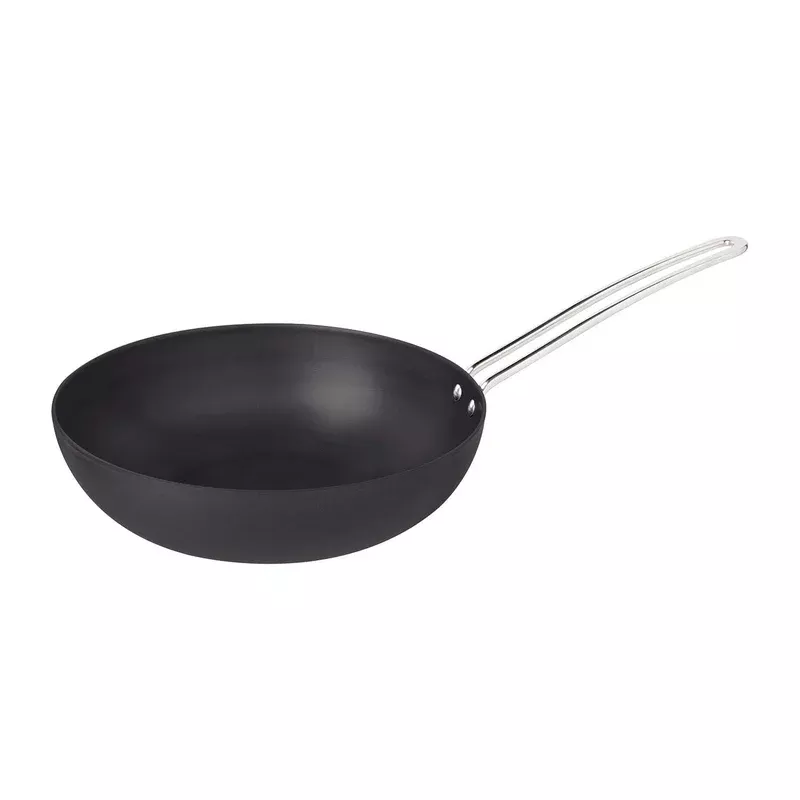 Tramontina Anodised Aluminium Barbecue Wok 24 cm – 2.2l
