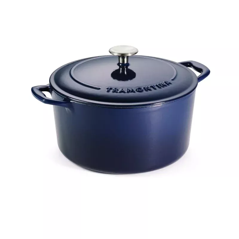 Tramontina Bestow Enamelled Cast Iron Casserole 26 cm – Blue