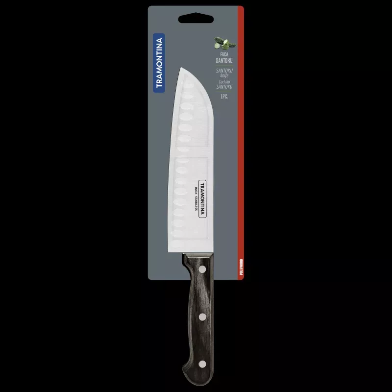Tramontina Churrasco Santoku mes 17,6 cm