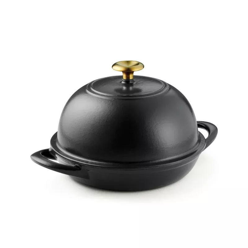 Tramontina Enamelled Cast Iron Bread Oven 24 cm (Black)