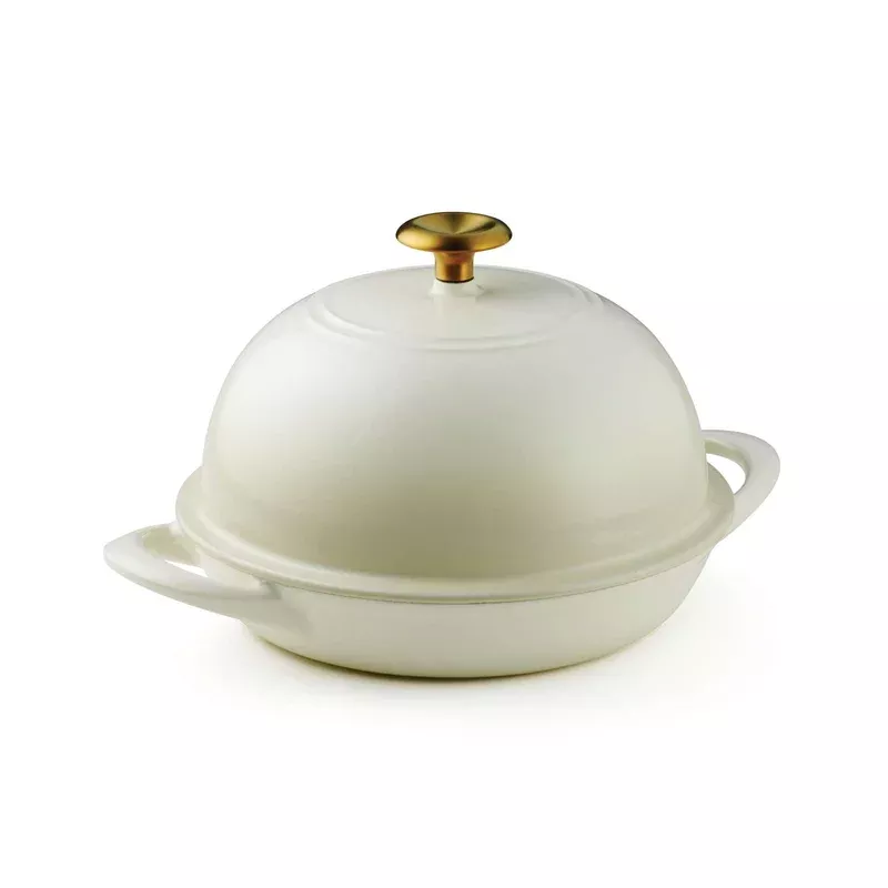 Tramontina Enamelled Cast Iron Bread Oven 24 cm (White)