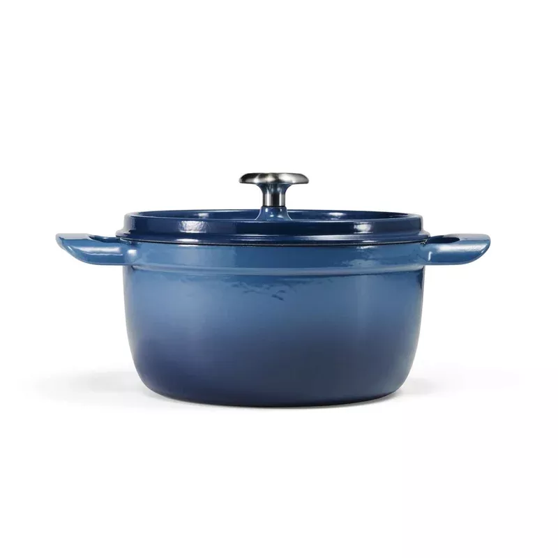 Tramontina Enamelled Cast Iron Casserole 22 cm (Blue)