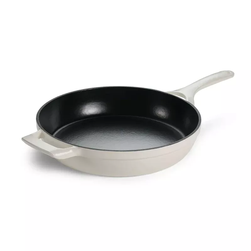 Tramontina Enamelled Cast Iron Skillet 30 cm (White)