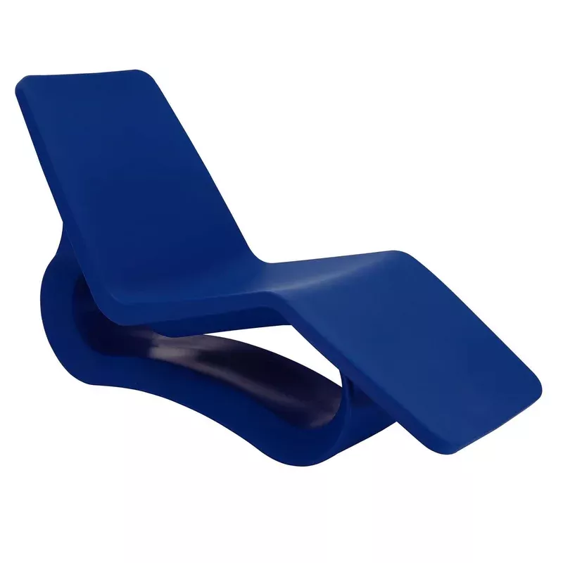 Tramontina Octo Polyethylene Sun Lounger (Blue Mariner)