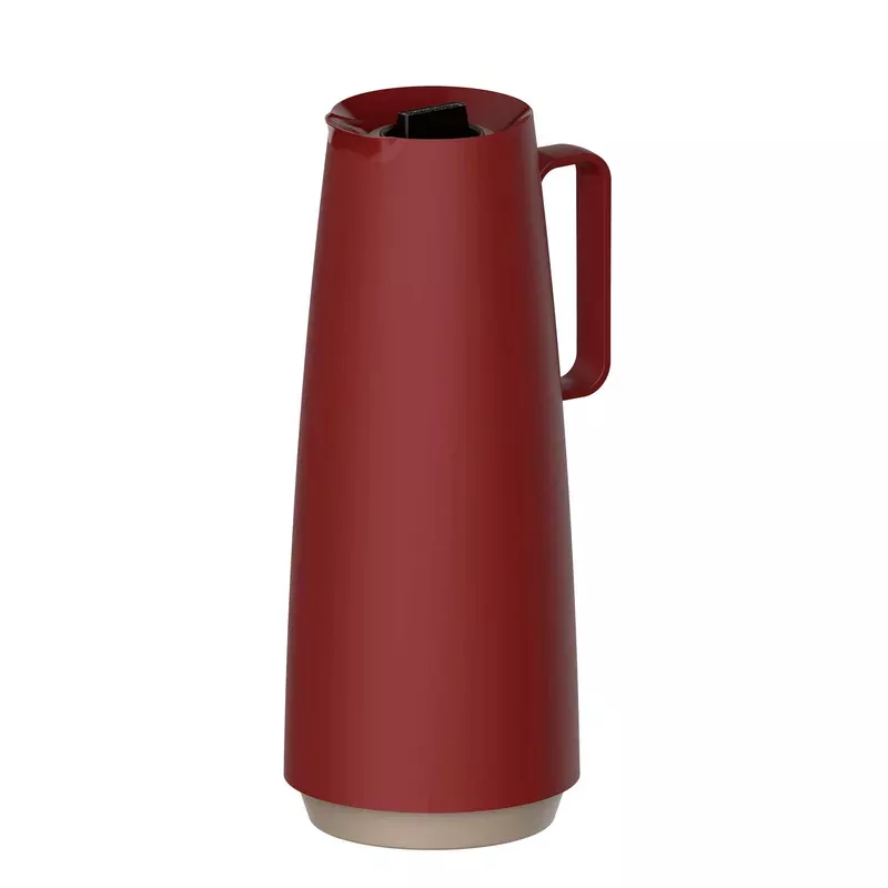 Tramontina Thermal Flask with Interior Glass Container (Red 1.0l)