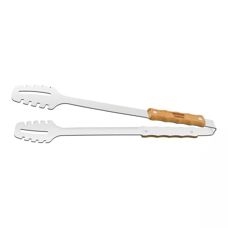 Tramontina Wooden Handle Meat Tongs 47.3cm