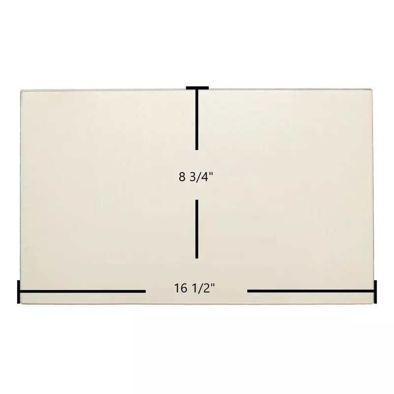 Treemont Ceramic Glass Panel | 16 1/2″ x 8 3/4″ | Part #7GT1-ND