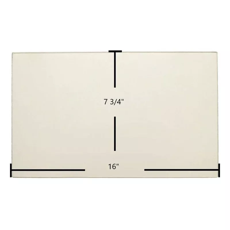 Treemont Ceramic Glass Panel | 16″ x 7 3/4″